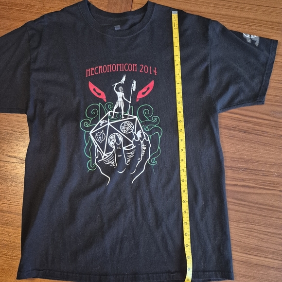 Necronomicon Graphic Tee  L - Picture 7 of 8
